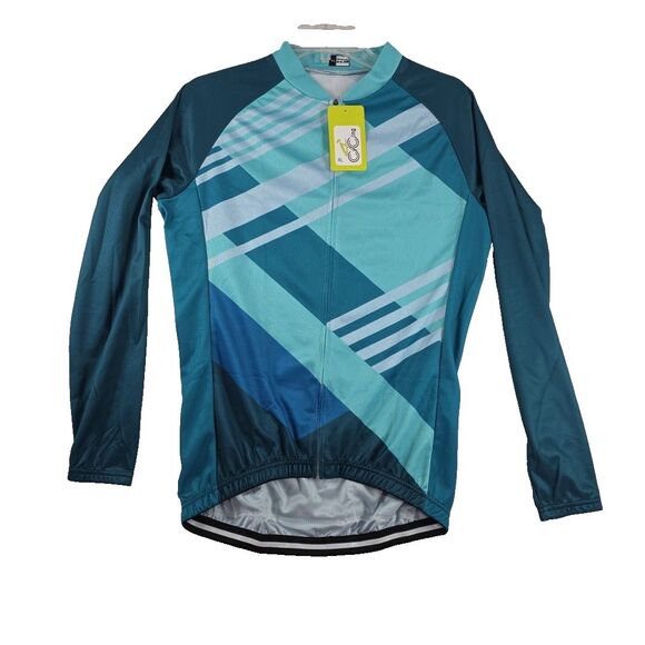 CyCling Jackets & Blazers - Cycling CyCling Jersey Jacket Women's XL Long Sleeve Full Zip Green NWT